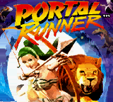 Portal Runner (USA) Title Screen